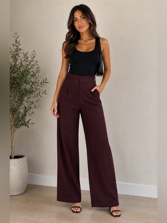 American Tall Pants - NWT American Tall Wide Leg Trousers